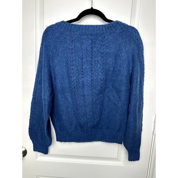 Point Sur XS Blue Crewneck Sweater - Picture 5 of 5
